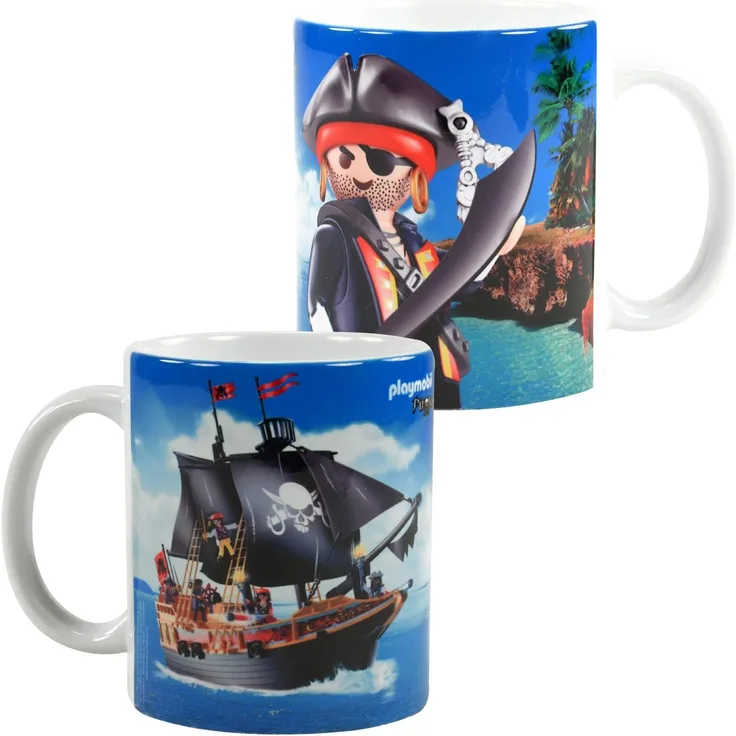 United Labels® Tasse Playmobil - Novelmore - Piraten - Mug, Keramik