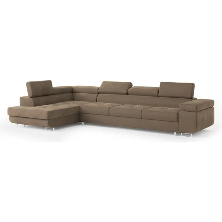 Masseno Ecksofa VICENTE mit Schlaffunktion L-Form, Sofa mit Bettkasten – Bild 4