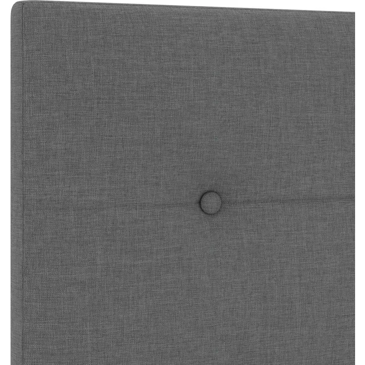 vidaXL Boxspringbett mit Matratze Dunkelgrau 100 x 200 cm Stoff 3454072 – Bild 9