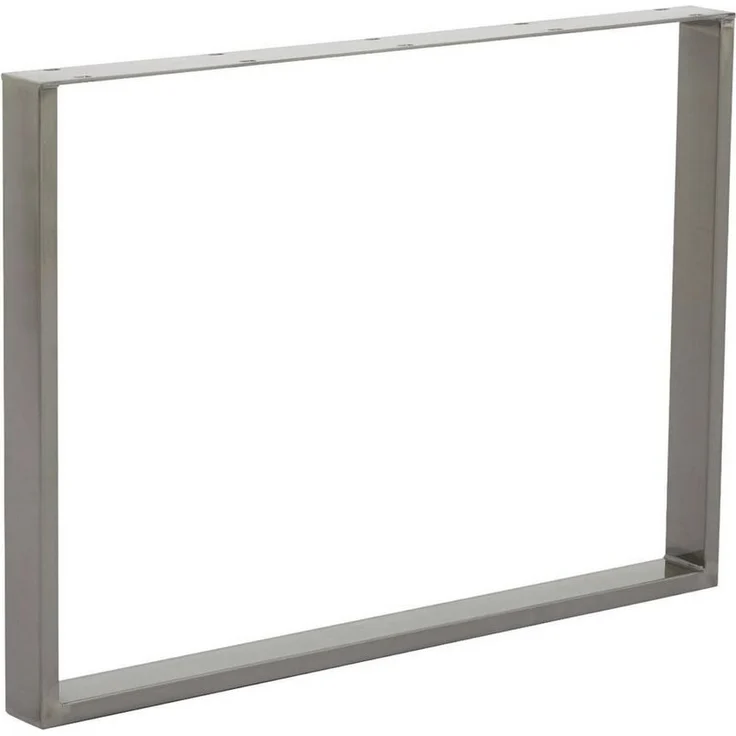 VENDOMNIA Möbelkufe Tischgestell - 2er Set, aus Stahl, Größenwahl, (Schwarz, Grau oder Industrial, Tischbeine, Tischkufen, Metall Kufengestell, Tischuntergestell) – Bild 2