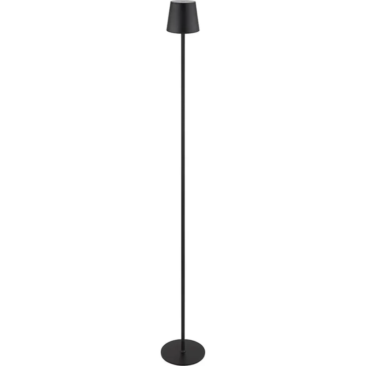 LED Stehleuchte, schwarz, Touchdimmer, IP44, H 120 cm – Bild 1