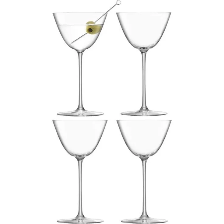 LSA International G1619-07-301 Borough Martini-Glas, 195 milliliters