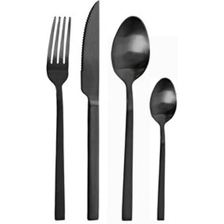 PINTINOX Besteck-Set 24 tlg. Tafelbesteck "DUKE" für 6 Personen (24-tlg), 6 Personen, Edelstahl, Spülmaschinengeeignet – Bild 6