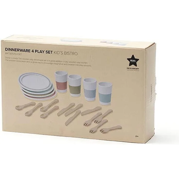 Bistro Servierset aus Holz | Kid's Concept