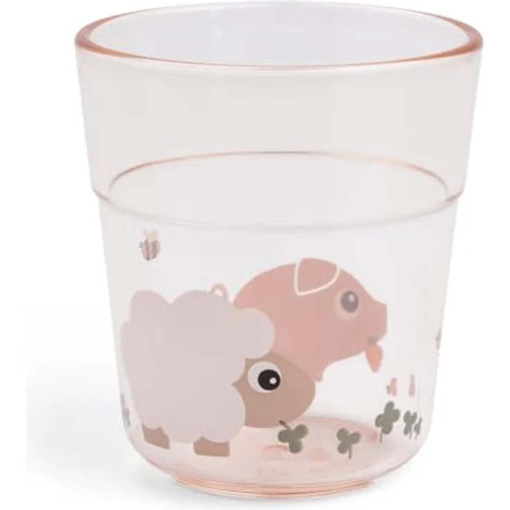 Done By Deer Tiny Farm Becher - L - Powder Rosa – Bild 2