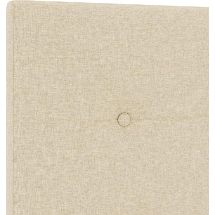 vidaXL Boxspringbett mit Matratze mit Kopfteil Creme 90 x 190 cm Stoff 3451361 – Bild 9