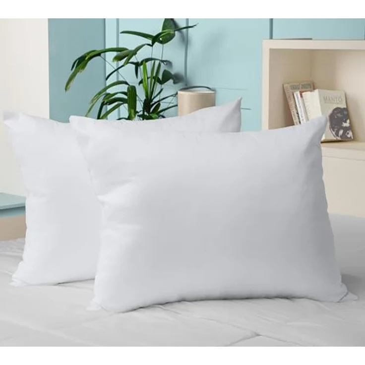 Utopia Bedding 2er Set Kissenfüllung 50x70 cm, Innenkissen Füllkissen Kopfkissen Sofakissen (Weiß) – Bild 7