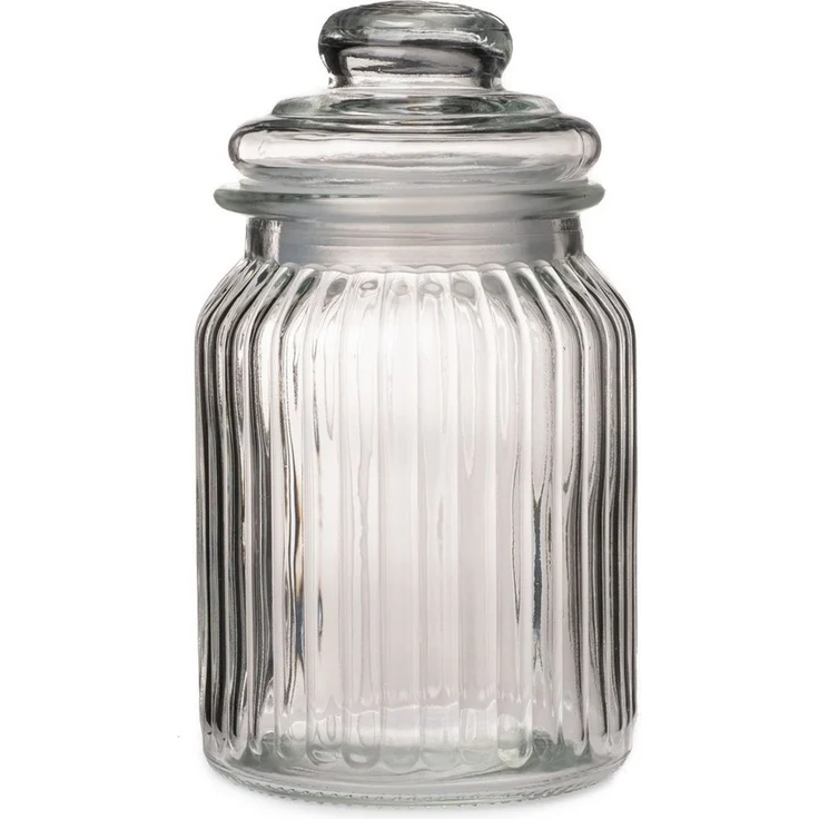 Annastore Vorratsglas Vorratsglas mit Glasdeckel Bonbonglas Bonboniere Vorratsbehälter, Aufbewahrungsgläser, Vorratsglas mit Deckel – Bild 3