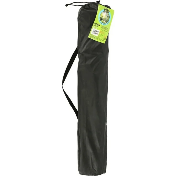 NILS Faltbarer Campingstuhl Anglerstuhl Stabiler Outdoor-Stuhl mit Tragetasche Schwarz – Bild 3