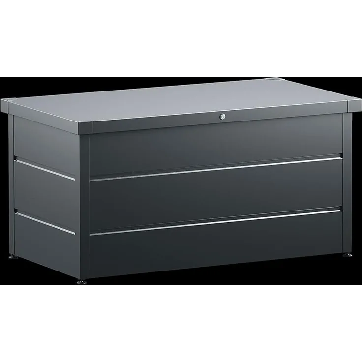 Hörmann Ecostar Gerätebox, Gartenbox, Kissenbox, anthrazit, 500 l