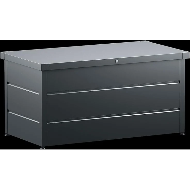 Hörmann Ecostar Gerätebox, Gartenbox, Kissenbox, anthrazit, 500 l – Bild 1