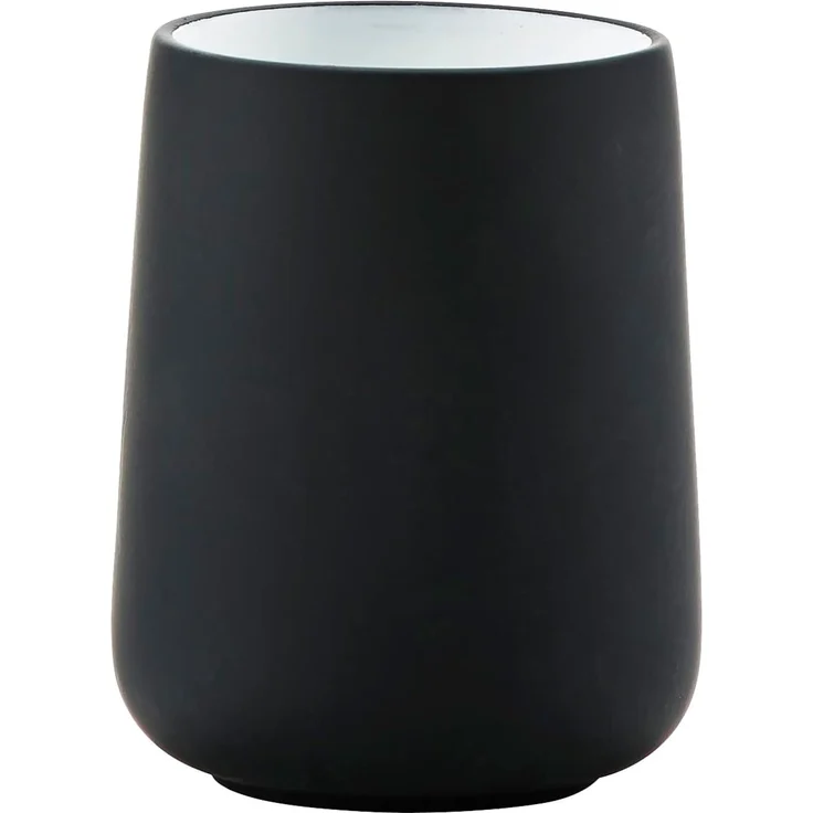 Zone Nova Toothbrush Mug Dia. 8 x 10 cm Black – Bild 1