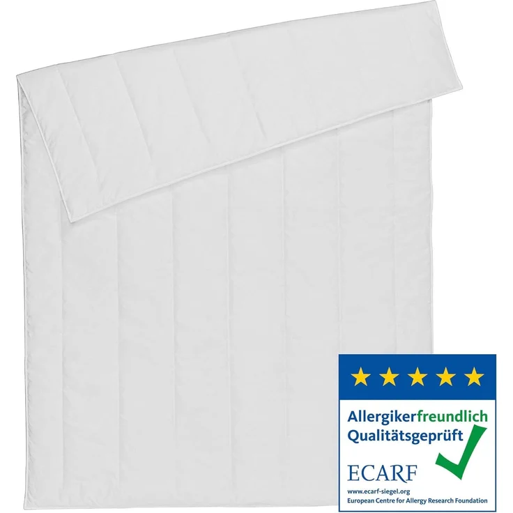 Centa Star Faserdecke Allergo Protect medium, Füllung: 100% Faser|155x220 cm – Bild 8