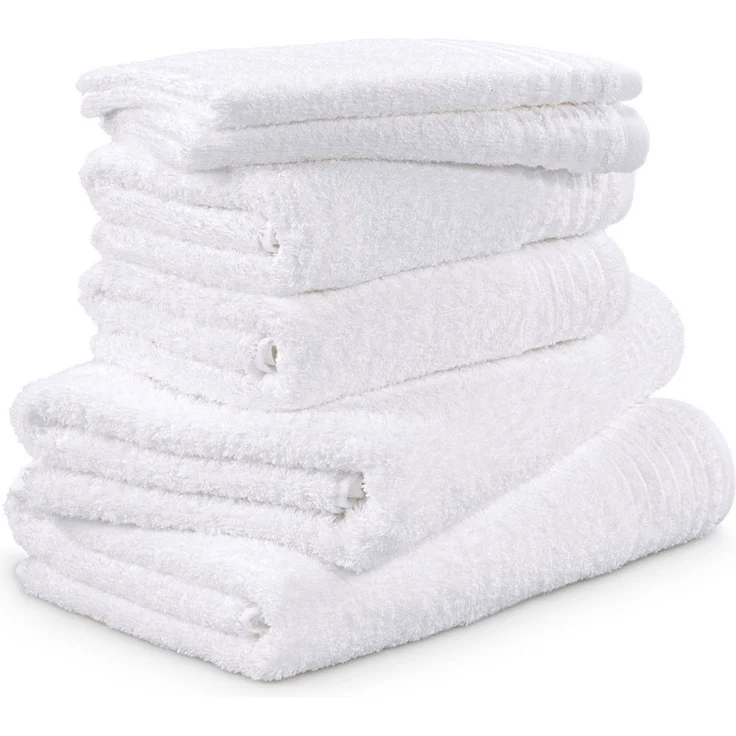 Möve Handtuch Set New Classic, Walkfrottier (Set, 6-St), 2x Gäste-, 2x Hand- und 2x Duschtücher – Bild 1