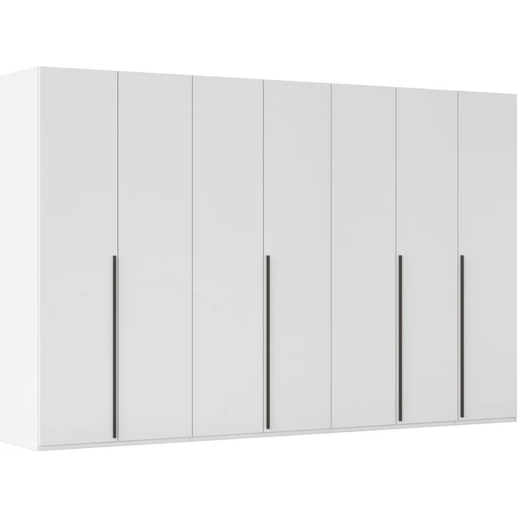 rauch Kleiderschrank Drehtürenschrank Schrank Garderobe Wäscheschrank BESTSELLER MONTCLAR (3 Ausstattungen BASIC/CLASSIC/PREMIUM (SOFT-CLOSE), Breiten 201-400 cm) Front in Glas/Hochglanz/Dekor/Grauspiegel in 5 Breiten MADE IN GERMANY – Bild 1