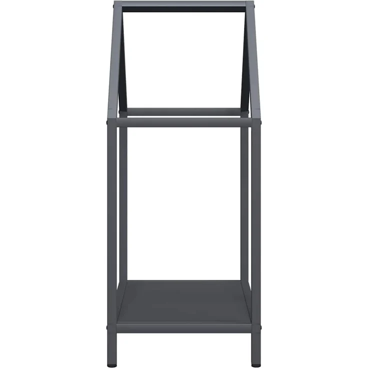 vidaXL Brennholzregal Anthrazit 40x25x60 cm Kaltgewalzter Stahl 864293 – Bild 5