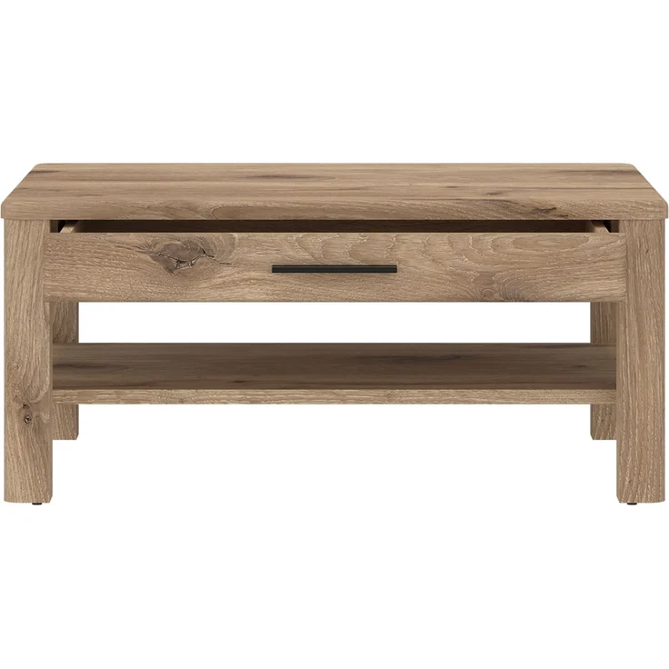 Couchtisch >GRANO< in Viking Eiche Dekor - 100x45,6x75 (BxHxT) – Bild 2