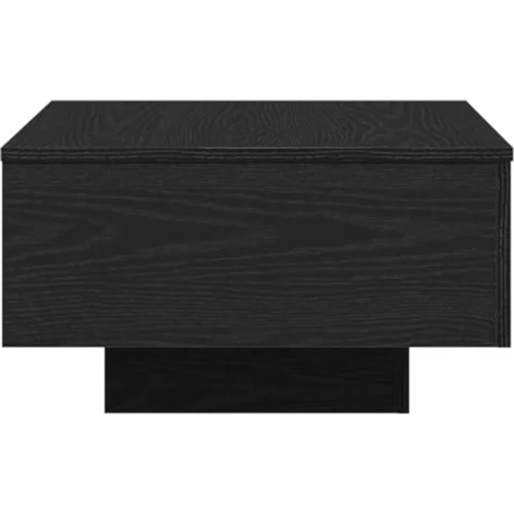 vidaXL Couchtisch Schwarz Eichen-Optik 55 x 55 x 31 cm 862993 – Bild 9