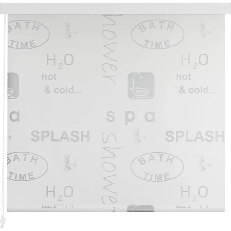 vidaXL Duschrollo 160x240 cm Splash-Design 142875 – Bild 2