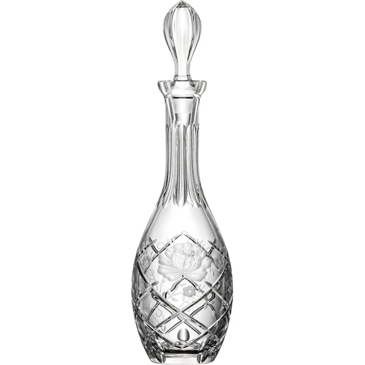 Weinkaraffe Dekanter Kristall Sunrose clear (37,3 cm