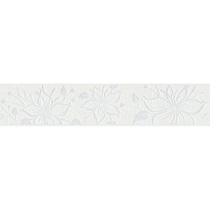 A.S. Création Bordüre Only Borders 11, strukturiert, floral, geblümt, natürlich, Tapete Bordüre Blumen Borte Wohnzimmer Schlafzimmer Küche Flur Design – Bild 1