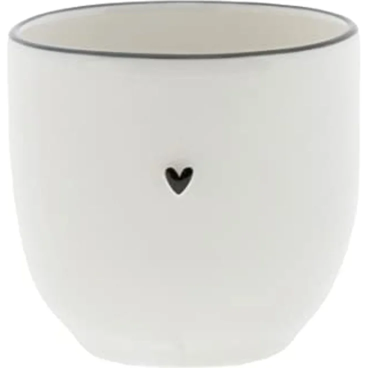Bastion Collections Tasse Schwarzes Herz, Spülmaschinengeeignet – Bild 2