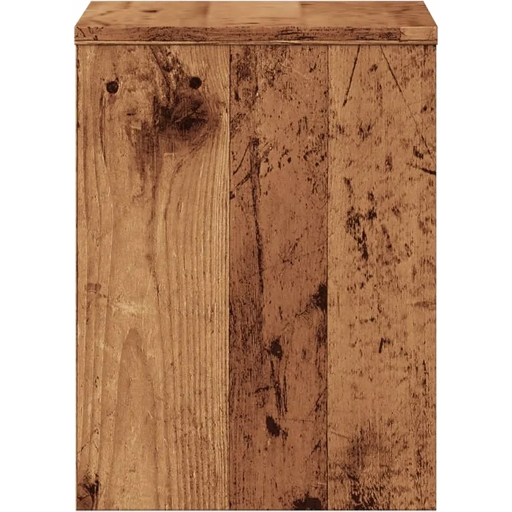 vidaXL Nachttisch Altholz-Optik 40x30x40 cm Holzwerkstoff 855762 – Bild 5