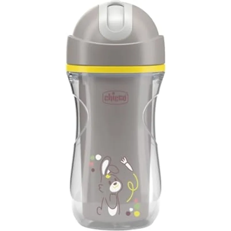 Chicco 00006991350000 Einzelbild 0 266 l Tasse Universal Grau Kunststoff Silikon