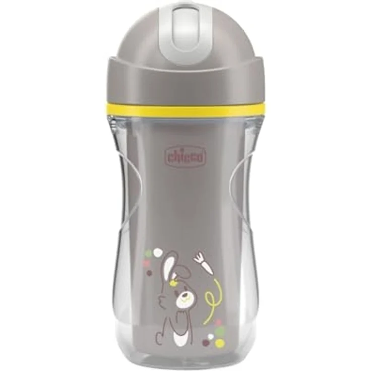 Chicco 00006991350000 Einzelbild 0 266 l Tasse Universal Grau Kunststoff Silikon – Bild 1