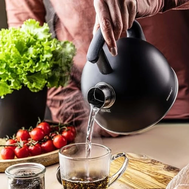 Kinghoff Kinghoff 1,5l Wasserkocher mit Pfeife KH1897 – Bild 4