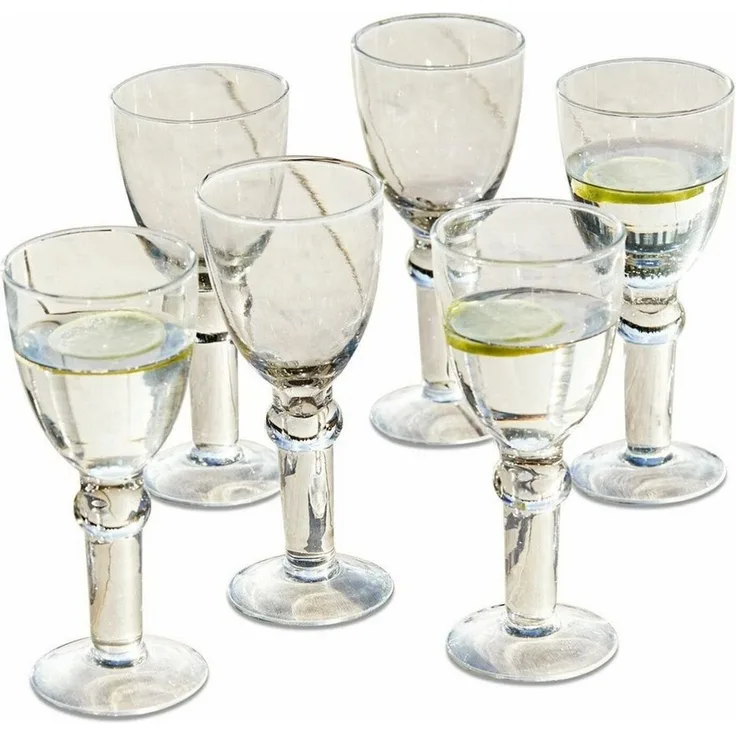 Mirabeau Glas Weinglas 6er Set Devon klar, Glas, Sommer, Outdoor, Gartenausstattung, Trinkgläser