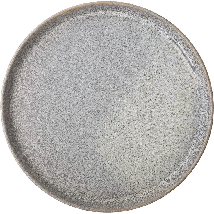 Steingut Teller von Bloomingville in Grau 20 cm