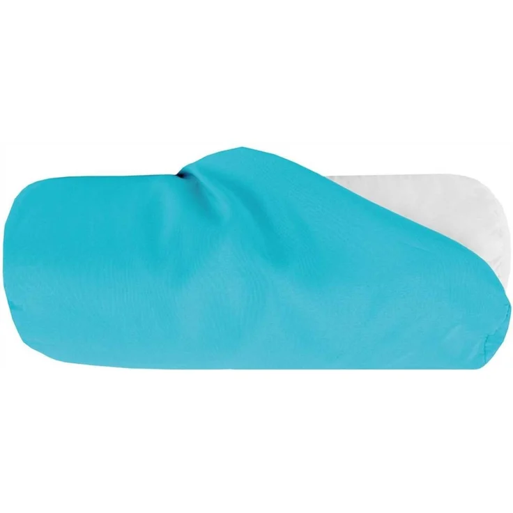 Bestlivings Bezug für Nackenrolle 10x25cm ( BxL ) Bezug in Türkis, in vielen Farben – Bild 5