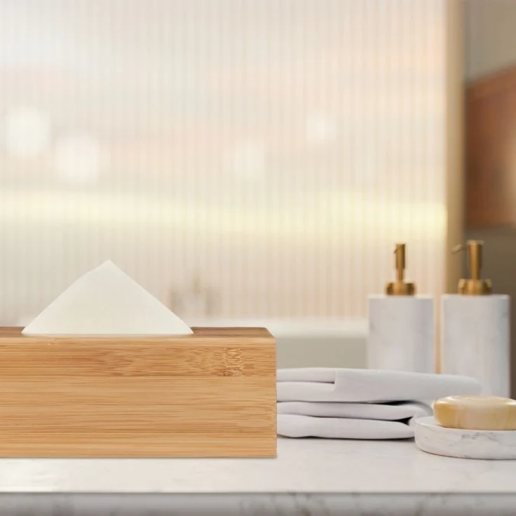 Kosmetiktücherbox aus Bambus 10019141 – Bild 5