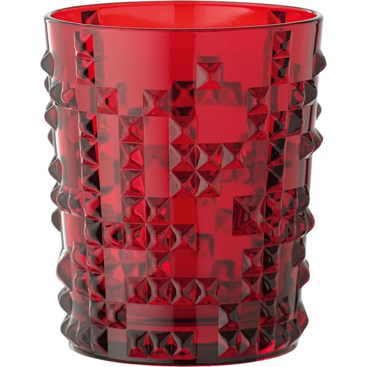 NACHTMANN 100056 PUNK Whisky Tumbler RUBINROT