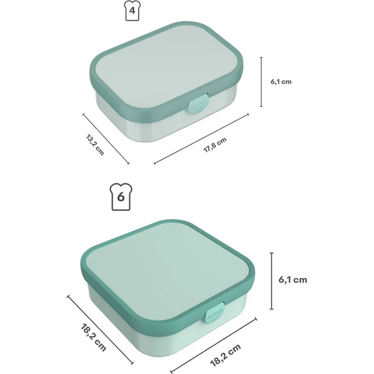 Mepal CAMPUS Brotdosen-Set mit Gabel Spiderman (2025) – Bild 6