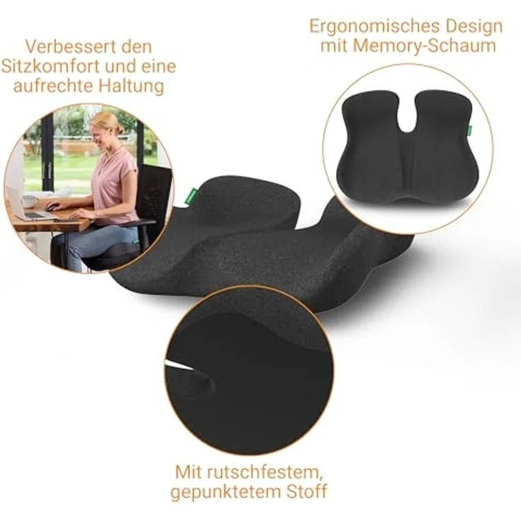 medisana Stuhlkissen MC 100 Ergonomisches Sitzkissen – Bild 3