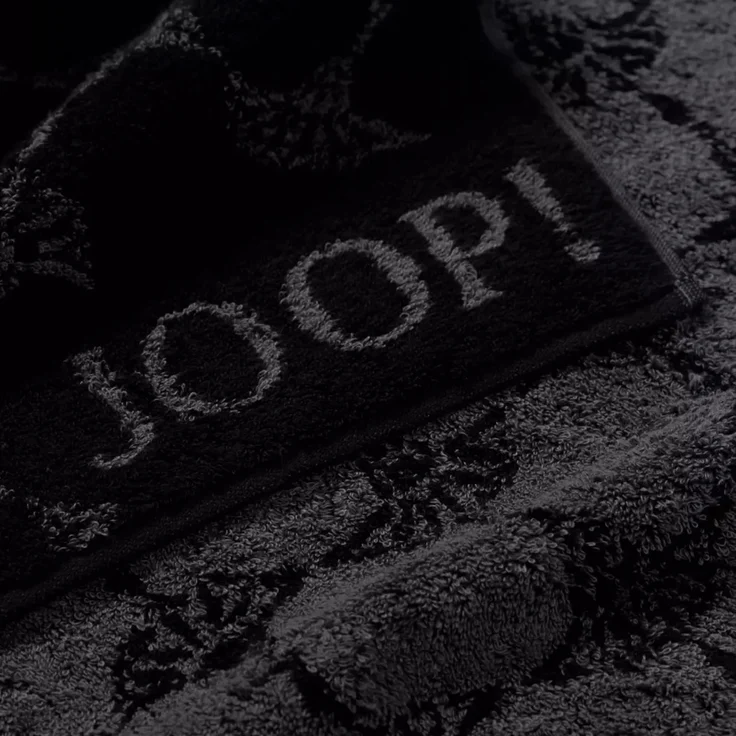 JOOP! Handtuch Duschtuch Set 4-teilig 1611-90 Cornflower schwarz – Bild 2