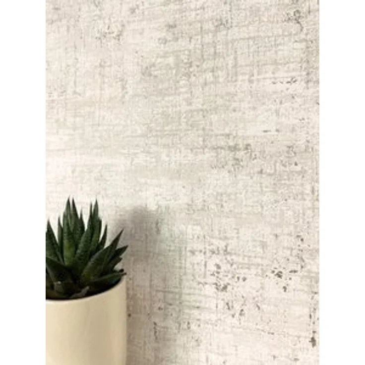 Newroom Vliestapete, Taupe Tapete Modern Used-Look - Mustertapete Loft Tapete Grau Beige Industrial Beton Metallic für Schlafzimmer Wohnzimmer Küche – Bild 6