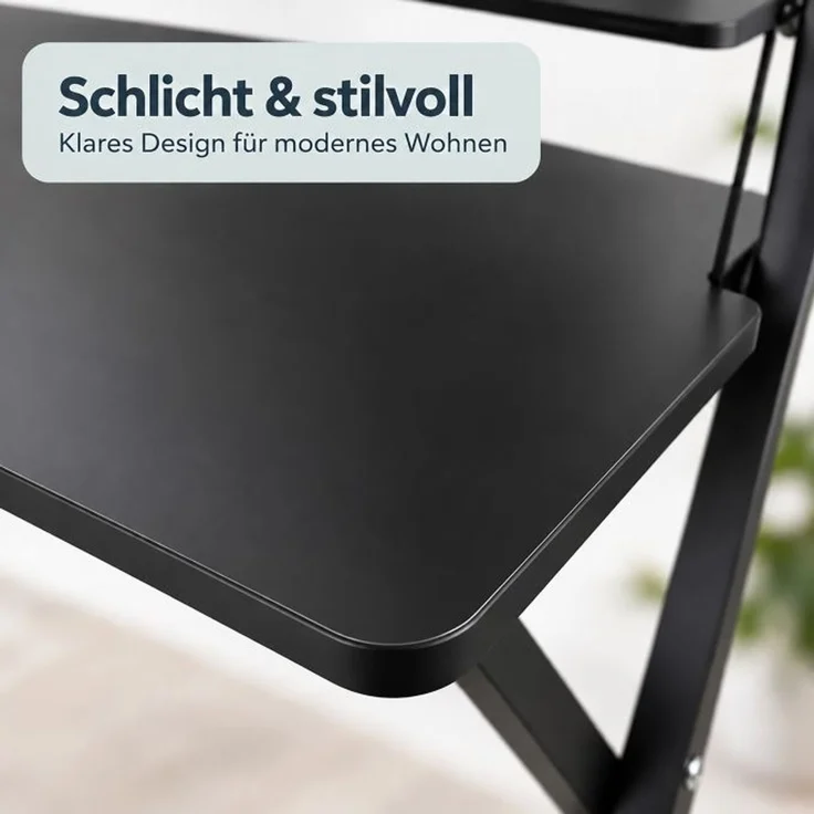 Relaxdays Klappbarer Schreibtisch Monitoraufsatz – Bild 9