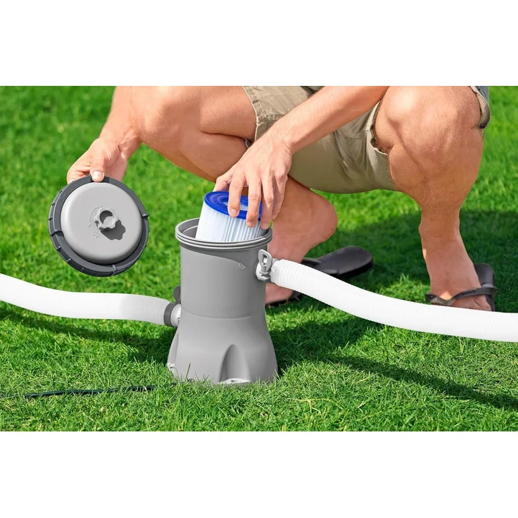 Bestway 'Stahlrahmenpool Pro Set 366x100 cm' mit Filterpumpe – Bild 7