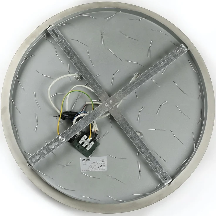 Lindby Deckenleuchten Annica, Metall, Transparent IP20, 5 x 40 W – Bild 6