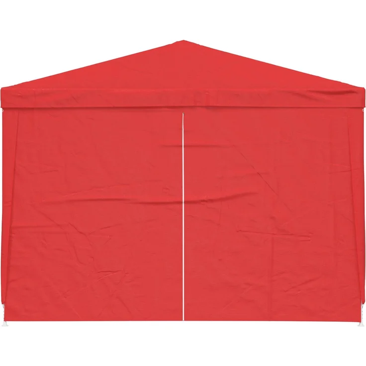 vidaXL Party-Zelt 300 x 300 x 255 cm Rot PE und Stahl 42032998 – Bild 3