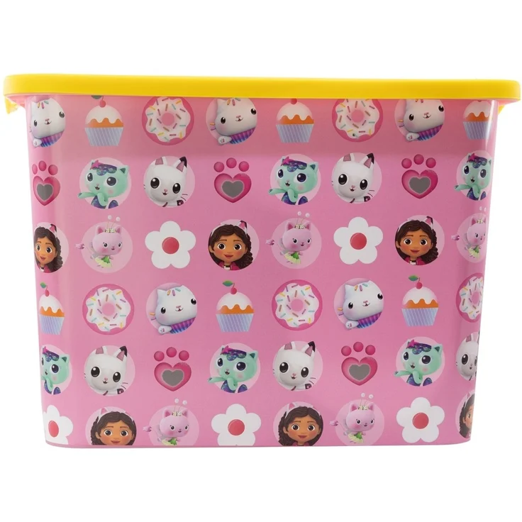 Gabby’s Dollhouse Aufbewahrungsbox 23 l Kinderzimmer Box für Spielzeug – Bild 2