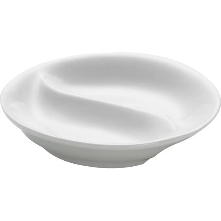 Dipschale rund geteilt 10 cm / Maxwell & Williams / White Basics / Round / Schalen