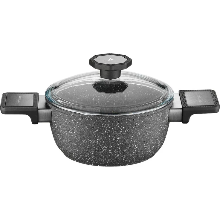 Hermia Concept '55GTS000013' Topfset (7-teilig), Schwarz, Ø 26 cm – Bild 4