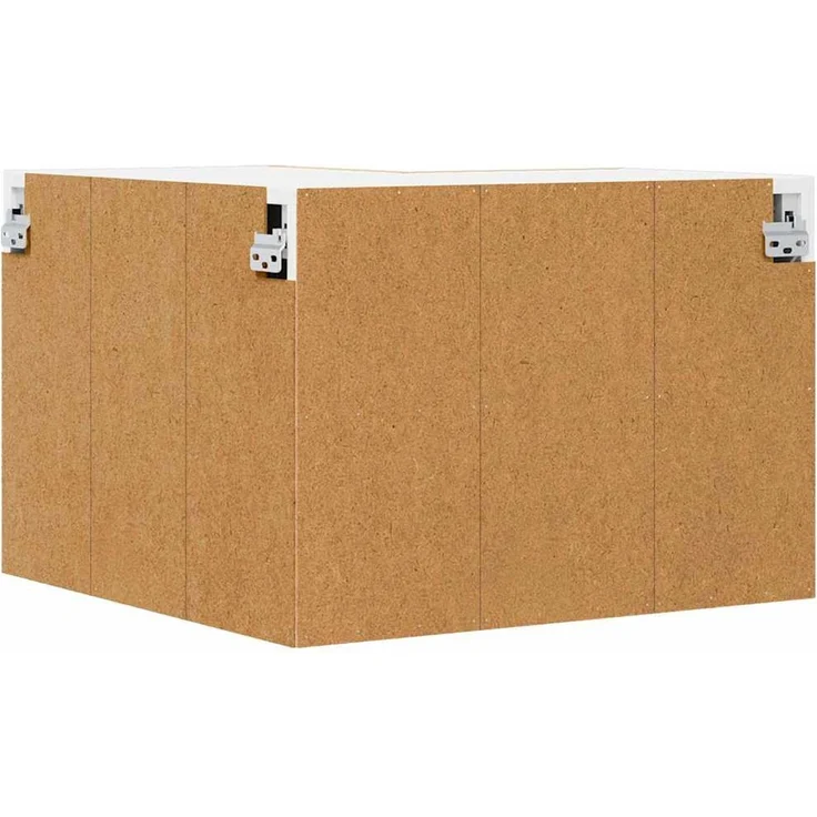 vidaXL Hängeschrank mit Speicher Sonoma-Eiche und Weiß 57 x 57 x 40 cm 884188 – Bild 8