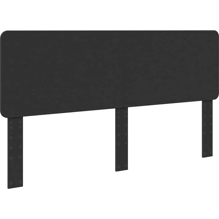 vidaXL Bettrahmen Schwarz 200 x 200 cm Massives Kiefernholz 3412444 – Bild 5