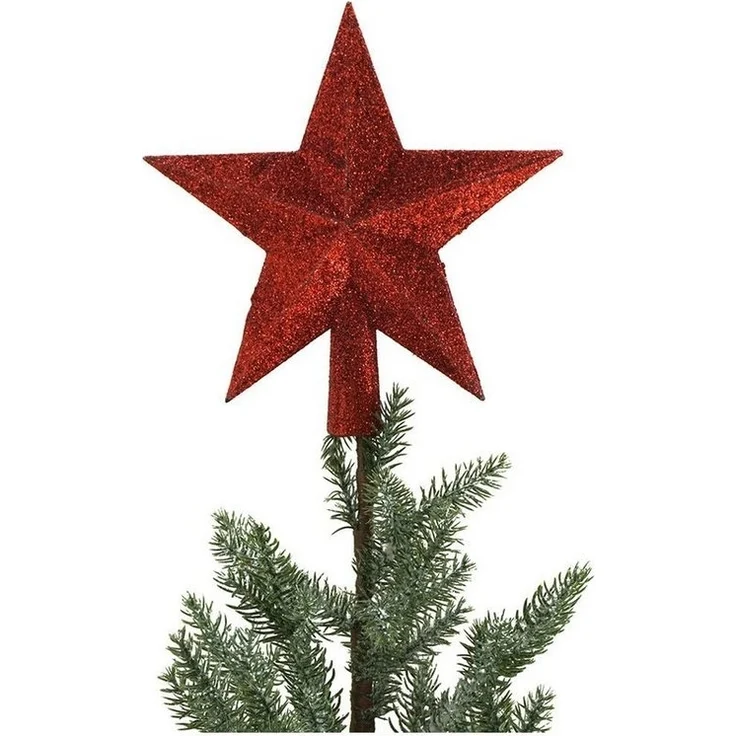 BURI Baumspitze Stern Christbaumspitze Tannenbaumspitze Baumschmuck Weihnachtsdeko – Bild 3