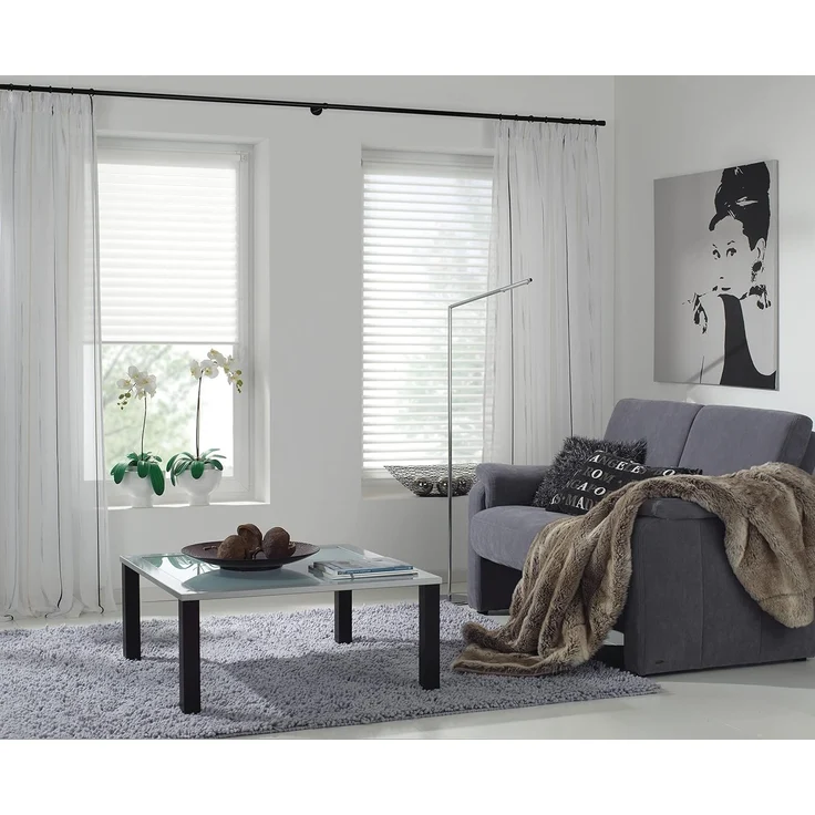 Gardinia Gardinenringe Chicago für Ø 20 mm schwarz-matt 10-er Pack – Bild 5